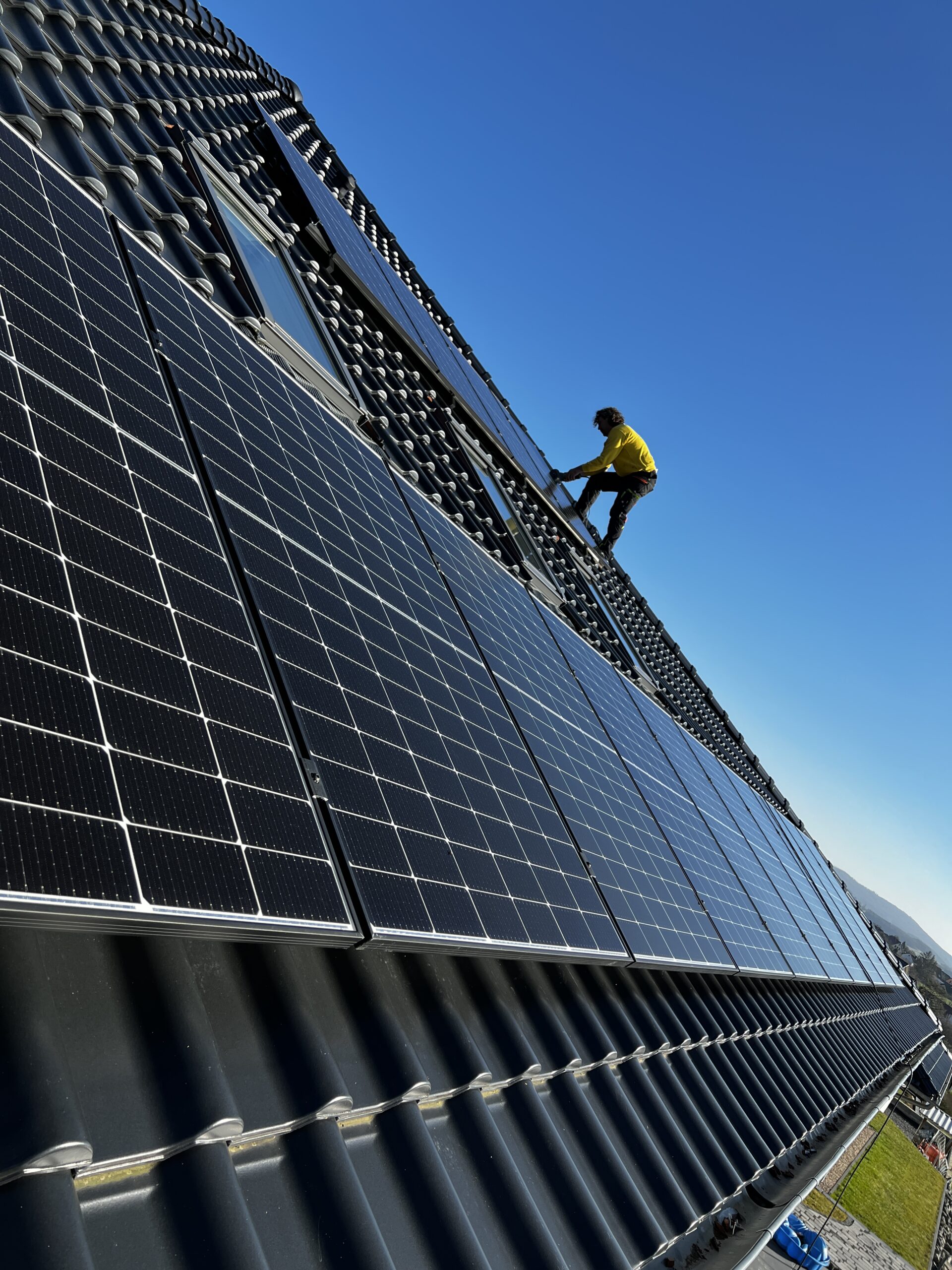 Ziegeleindeckung Einfamilienhaus Nordhessen